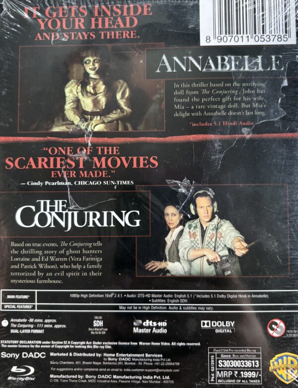 The conjuring and Annabelle - Image 2